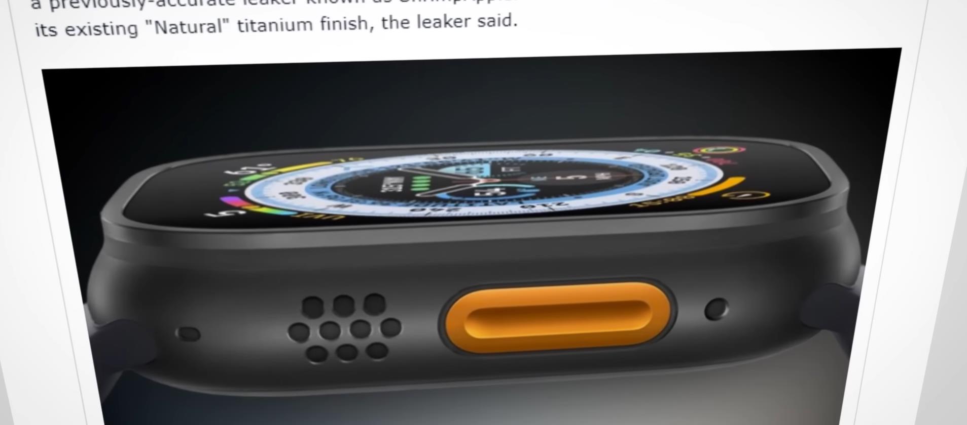 Apple Watch Ultra 2 новый чёрный цвет