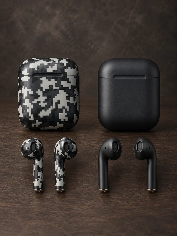 Беспроводные наушники Apple AirPods, Black Military — заказать в ателье аксессуаров Мобкейс