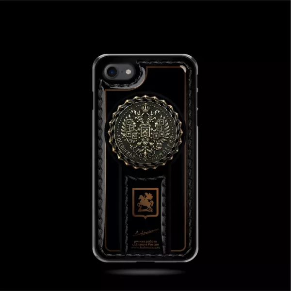 Эксклюзивный чехол-клип кейс с гербом России Mobcase 689 для iPhone 7, 8, 7 Plus, 8 Plus, X, XS, XSMAX, XR