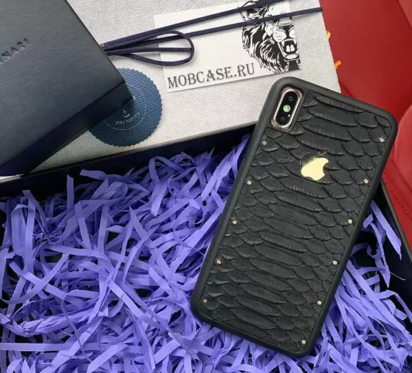 Эксклюзивный, кожаный чехол с золотым логотипом Apple, Mobcase 679 для iPhone 7, 8, 7 Plus, 8 Plus, X, XS, XSMAX, XR
