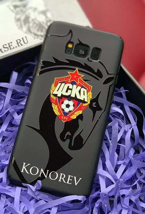 Именной чехол с принтом и логотипом ЦСКА Mobcase 752 для iPhone 7, 8, 7 Plus, 8 Plus, X, XS, XSMAX, XR