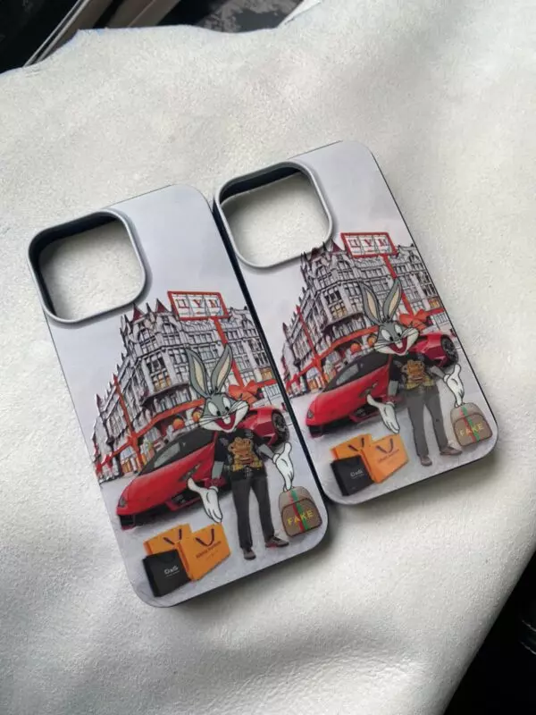 Силиконовый чехол с принтом Багз Банни Mobcase 1551 для iPhone 13 Pro Max