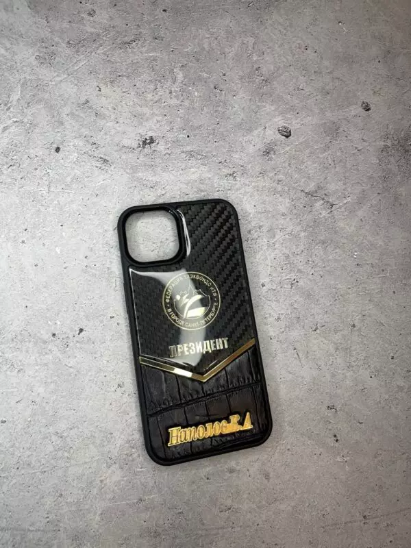 Эксклюзивный карбоновый чехол с логотипом Тхэквондо Mobcase 1806 для iPhone
