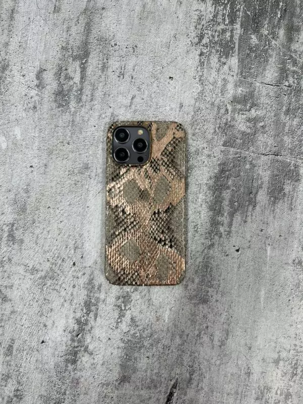 Кожаный чехол из питона MobCase 1945
